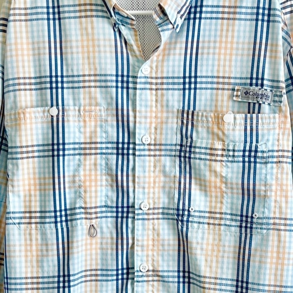 Columbia PFG Long Sleeve Button Down Fishing Shirt - Picture 3 of 4